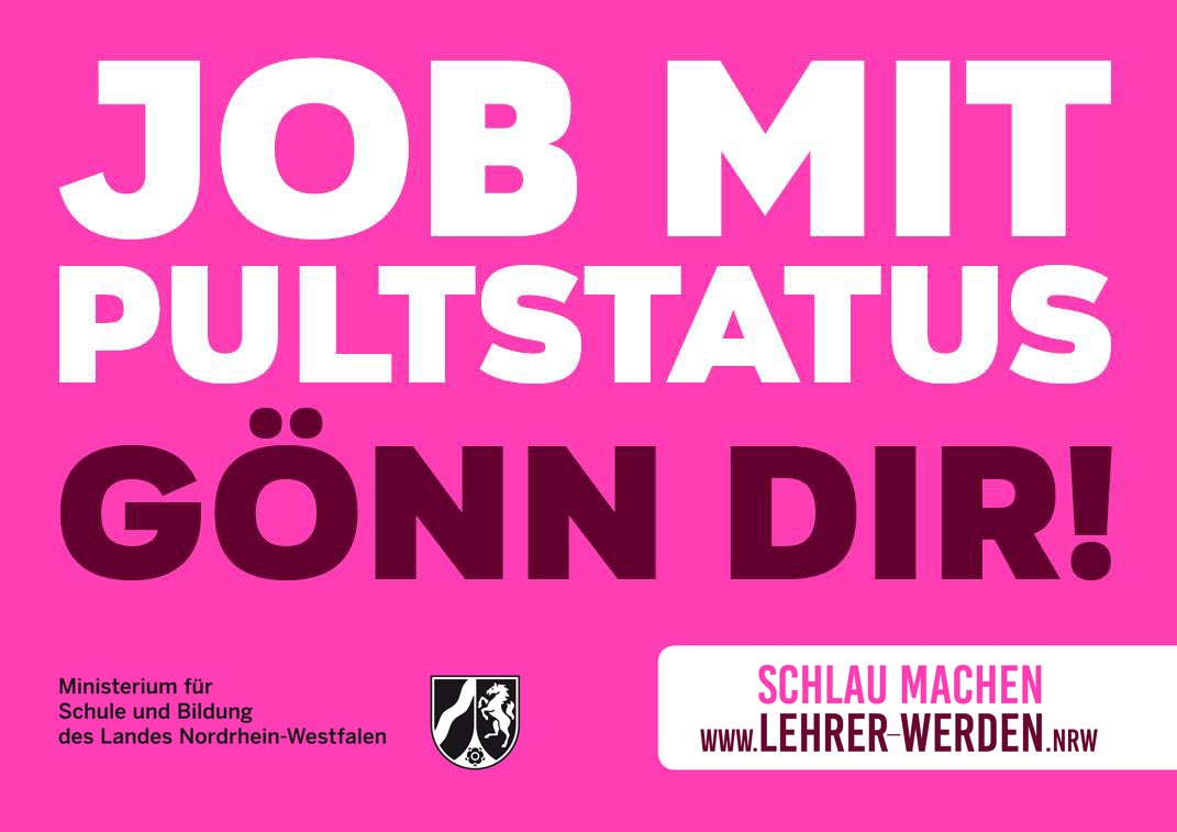 Job mit Pultstatus - Gönn Dir